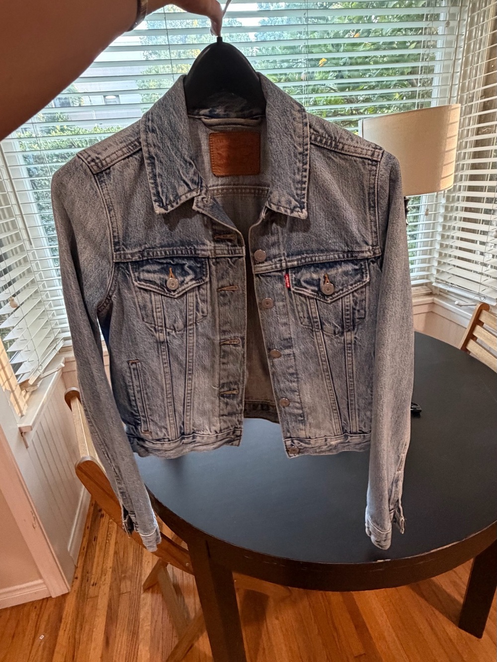 Levi's Women's Light Blue Washed Denim Jacket